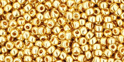 TOHO - Round 11/0 : Metallic 24K Gold Plated